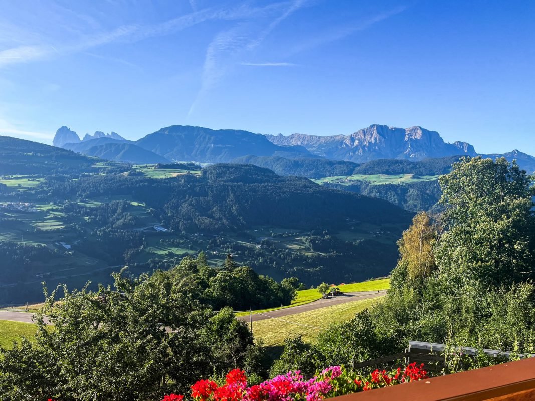 Vista mozzafiato dal nostro balcone