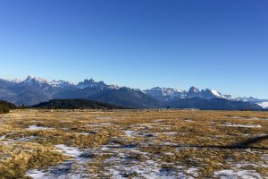 Ausblick von unserer Almhütte
